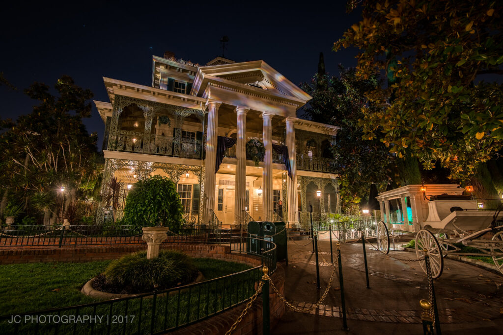 The Haunted Mansion Entryway