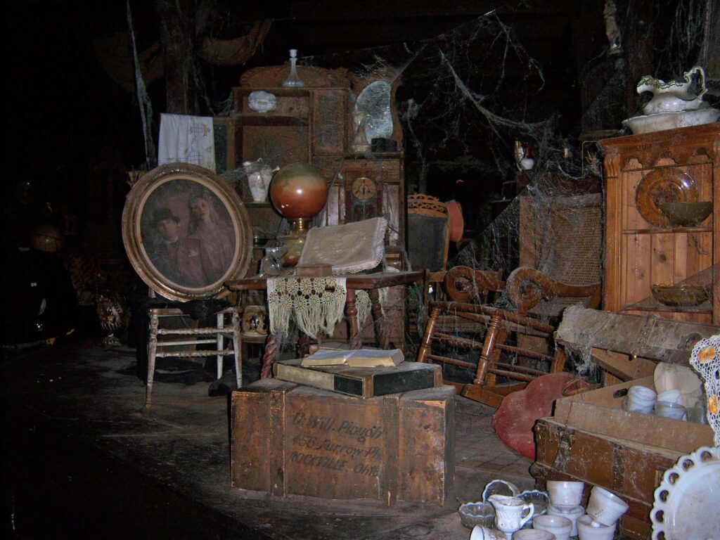 The Attic Scene in The Haunted Mansion