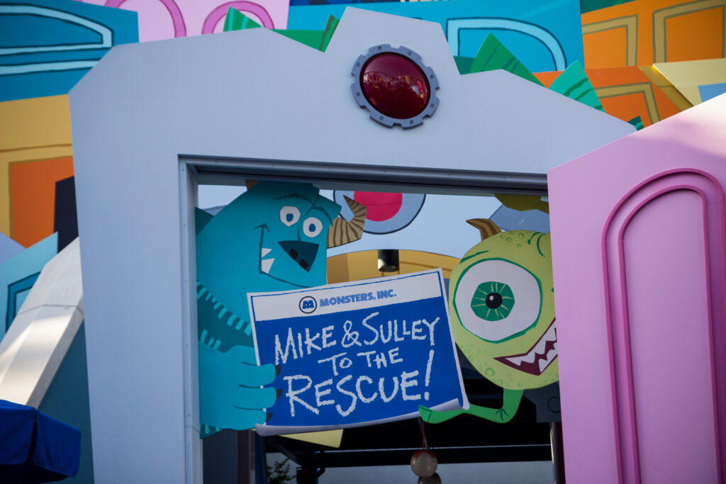 Monsters Inc Mike and Sulley to the Rescue Map 