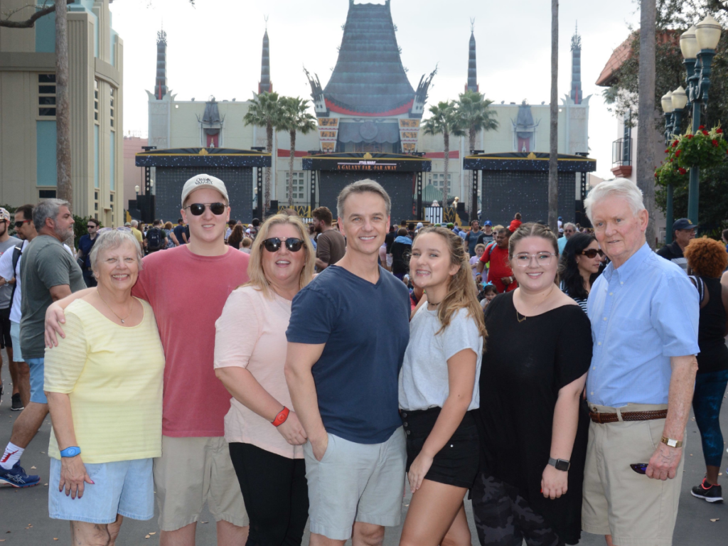 Disney Family Photo at Hollywood Studios