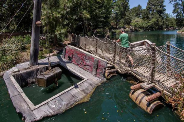 Tom Sawyer's Island Disneyland