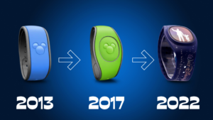 Disney World Magic Bands - New vs. Old