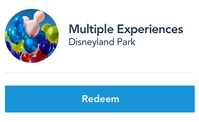 Disney's Multiple Experiences Pass