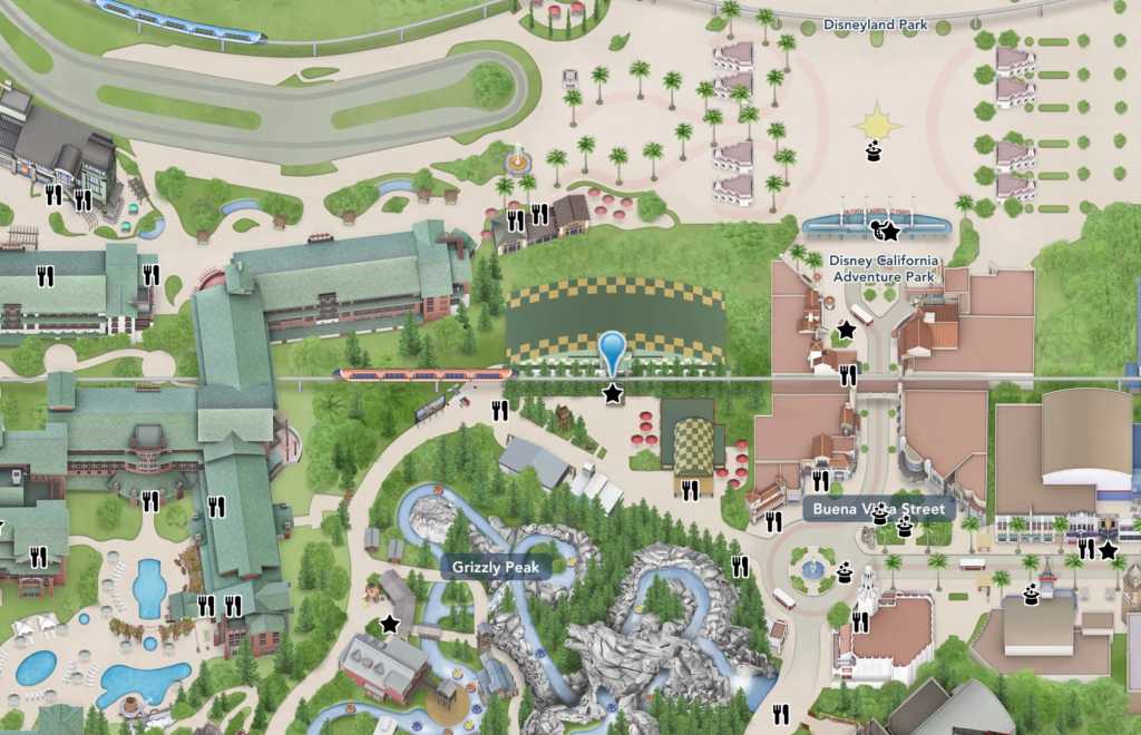 Soarin' Around The World on California Adventure map