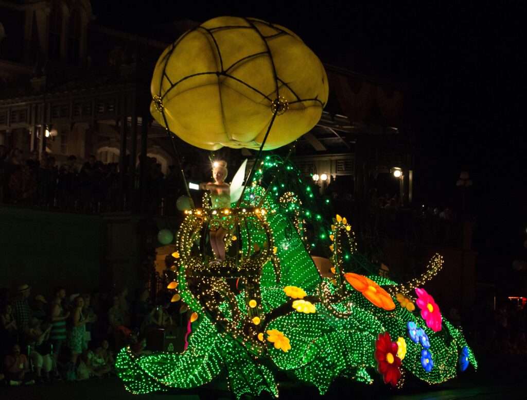 Desfile eléctrico de Tinkerbell