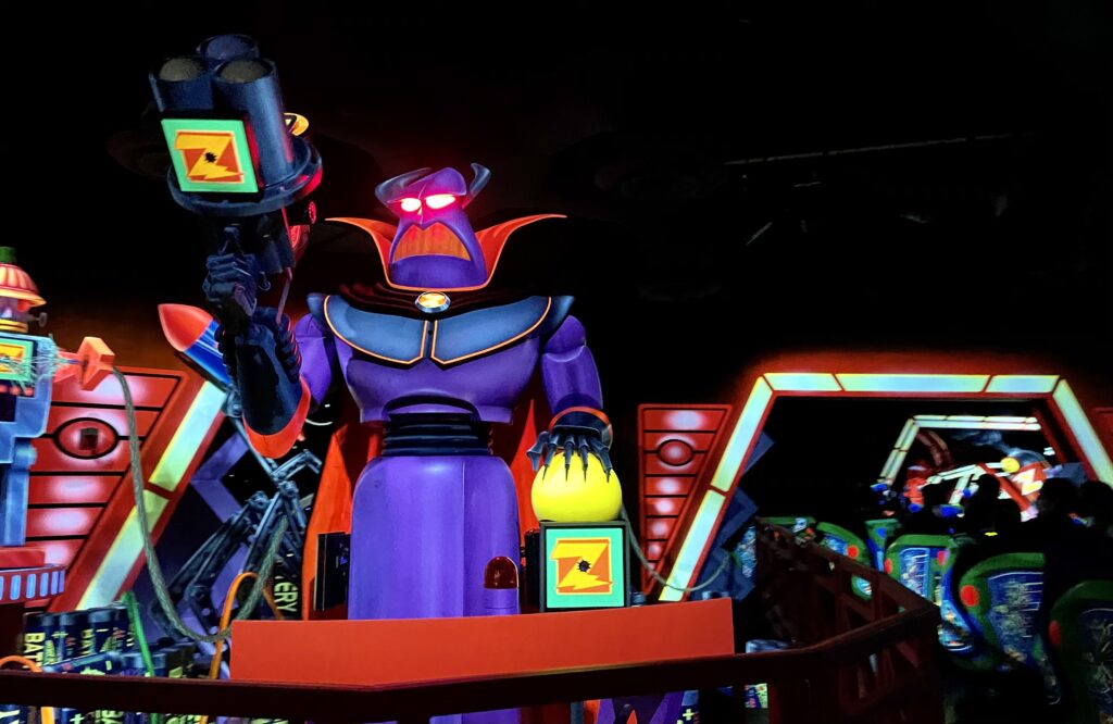 find evil emperor zurg hidden base buzz lightyear quest disney magic kingdom