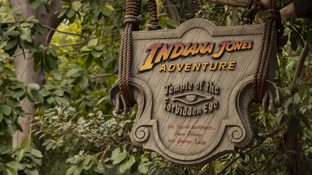 Indiana Jones at Disneyland