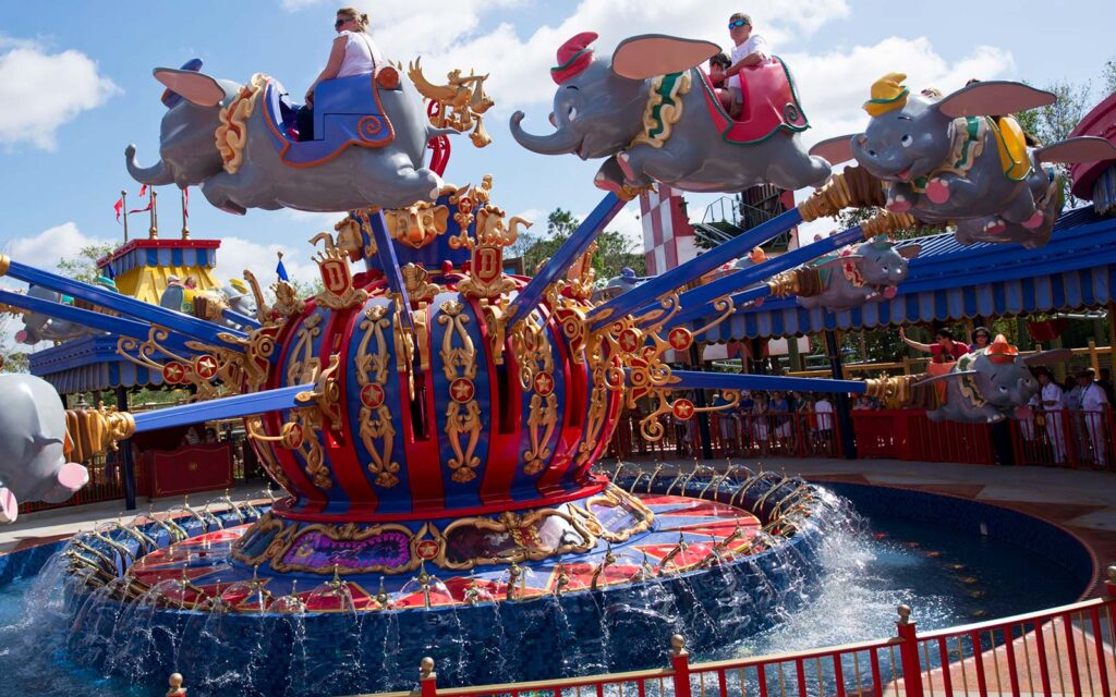 Dumbo at Disney World 