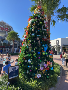 Disney Springs Christmas Tree Stroll