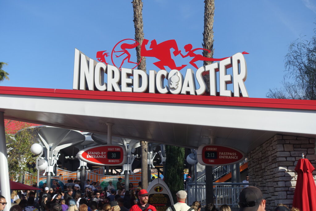 Incredicoaster entrance