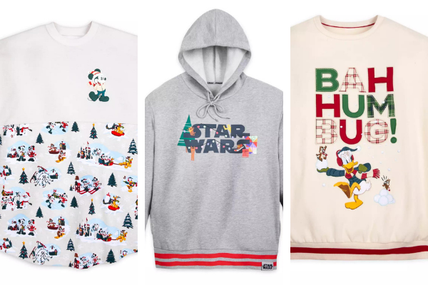 Disney Christmas sweatshirts