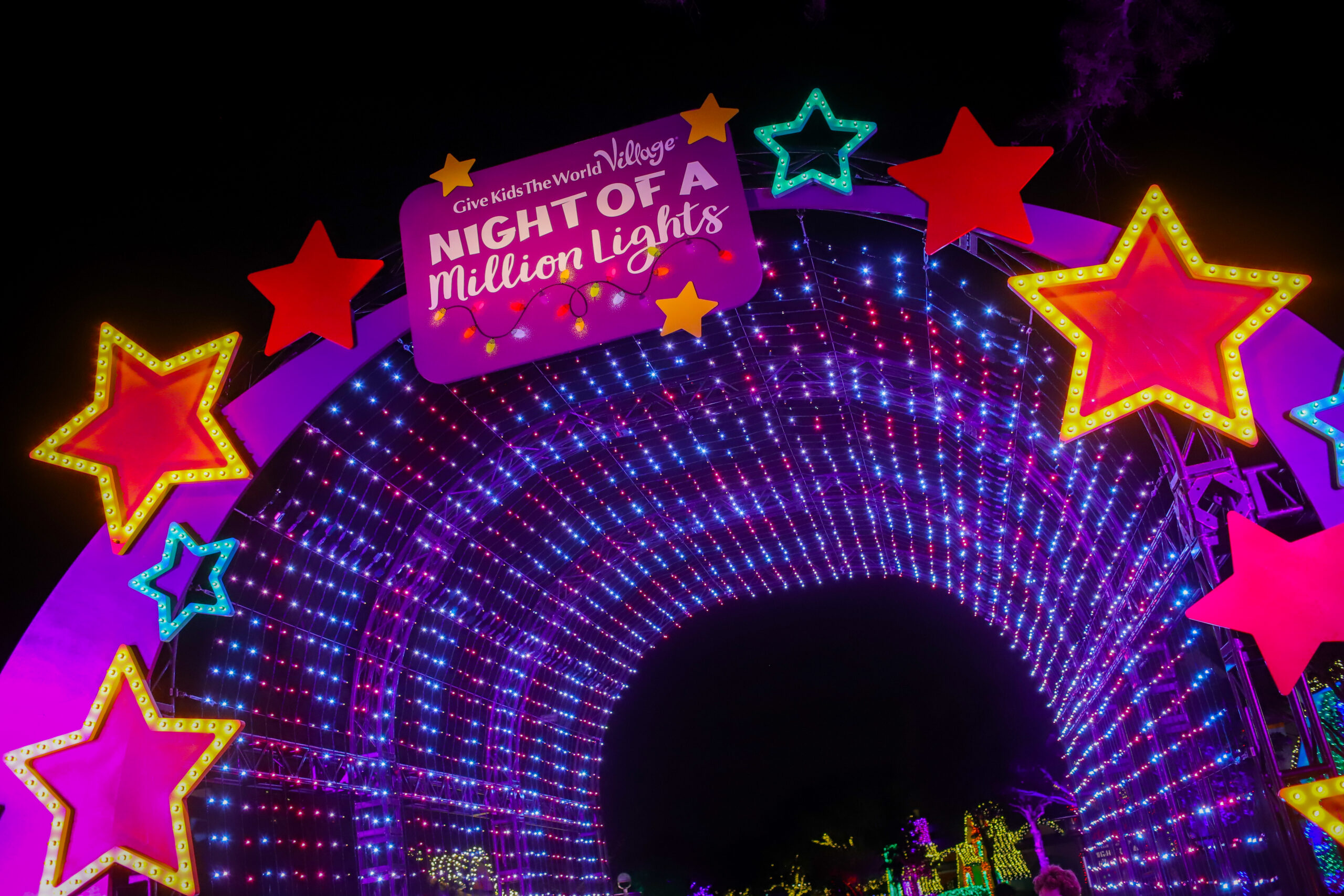 Nights Of A Million Lights Sign