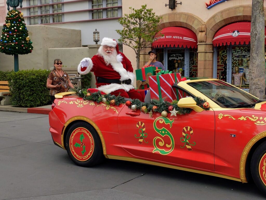 Santa at Hollywood Studios