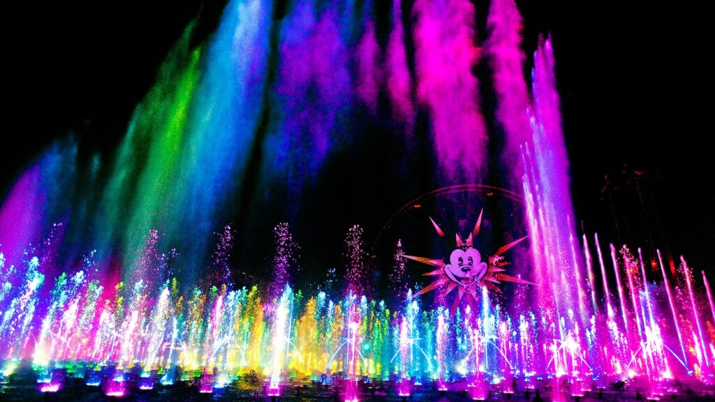 Mundo de color en Disney's California Adventure