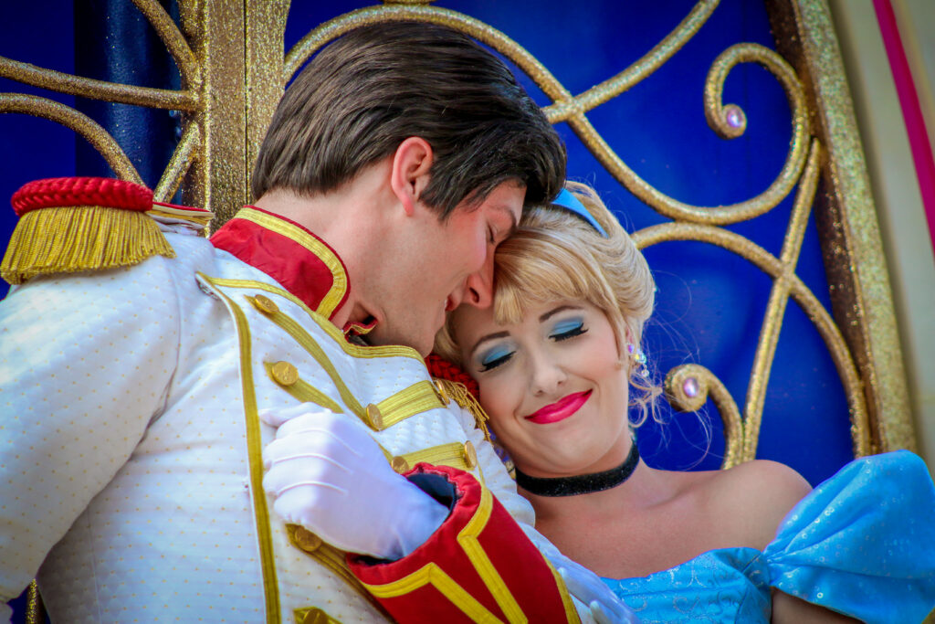 Cinderella and Prince Charming Festival of Fantasy Disney World