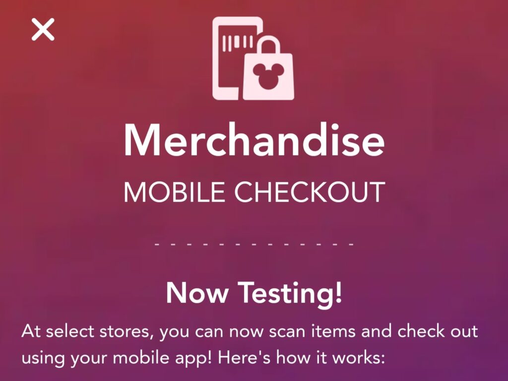 Mobile Checkout Coming To Disney Merchandise Locations