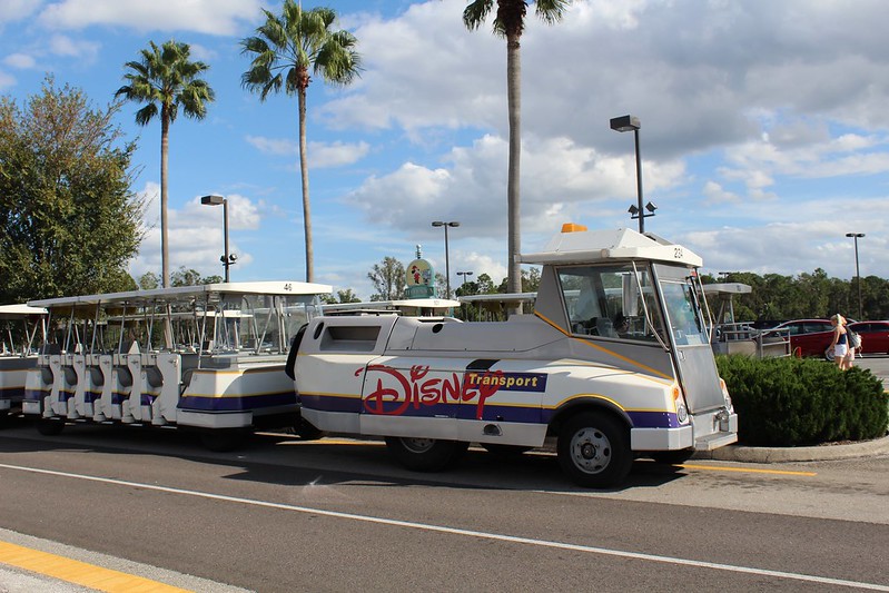 Estacionamiento de tranvías en Disney's Hollywood Studios