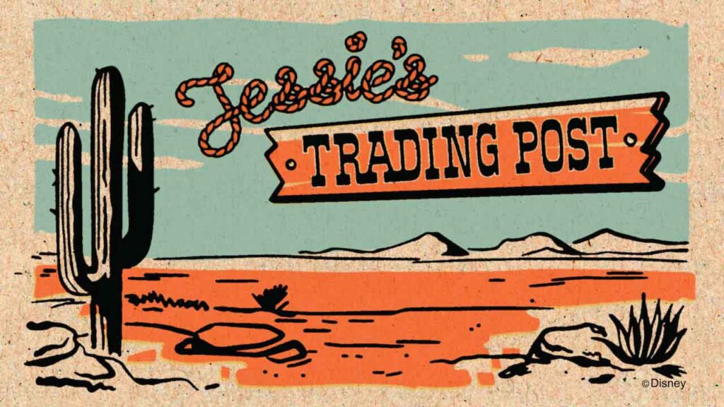 Jessie's Trading Post Sign