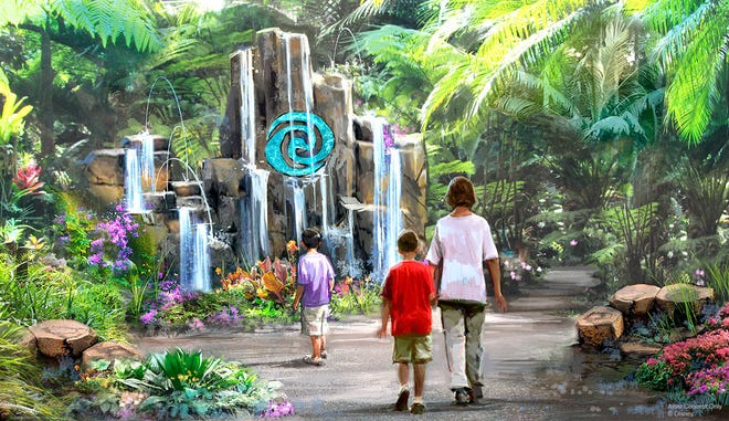 Arte conceptual de Journey of Water, foto de Disney