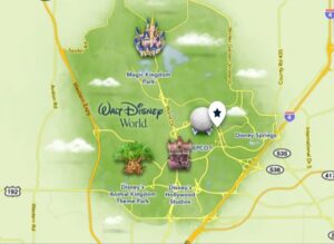 DIsney World Map