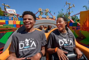 Disney Dreamers Academy ride Slinky Dog Dash