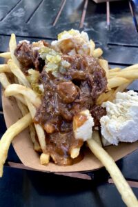 Braised Beef Poutine from the Refreshment Outpost.