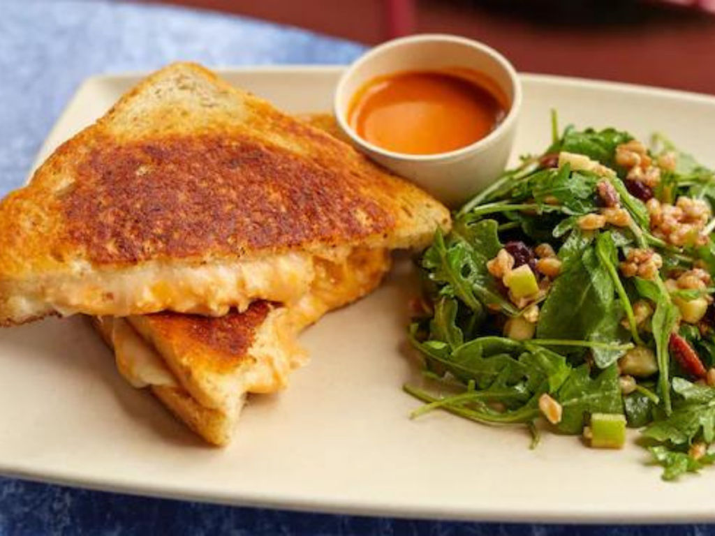 Sandwich and Salad from ABC Commissary