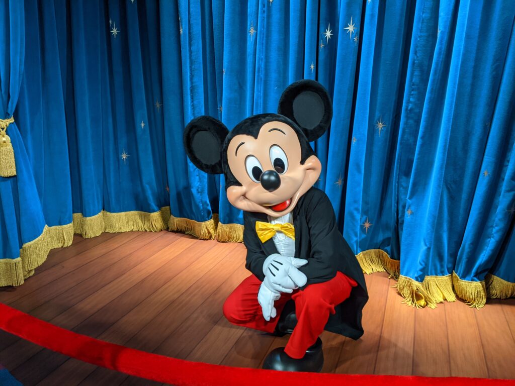 Mickey Mouse Meet and Greet in Epcot