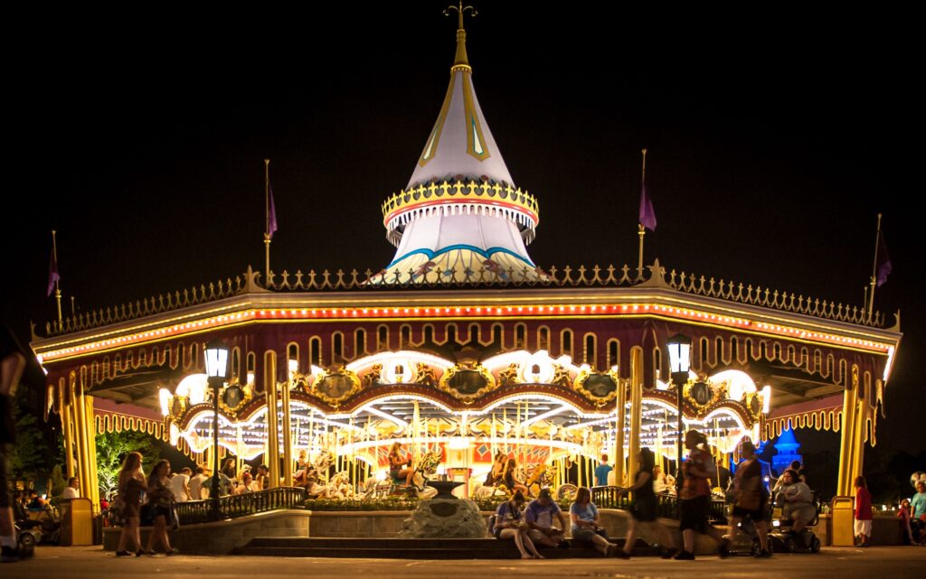 Disney world carrousel