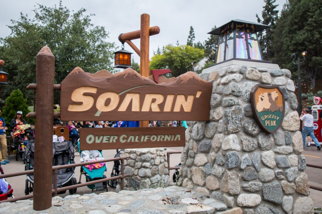 Soarin Over California At Disneyland