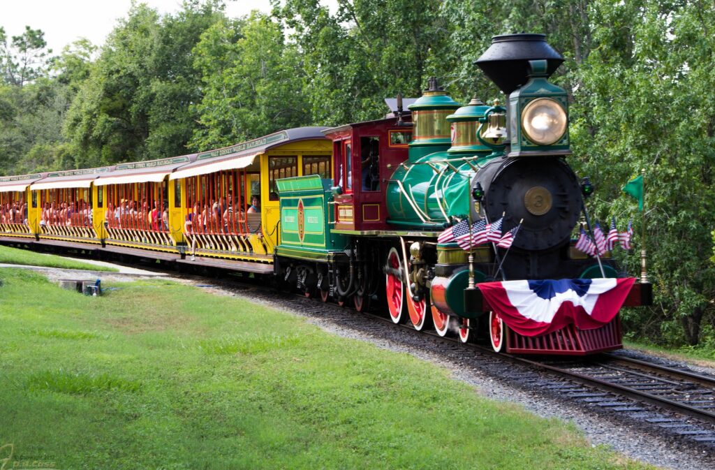 Train at Magic Kingdom