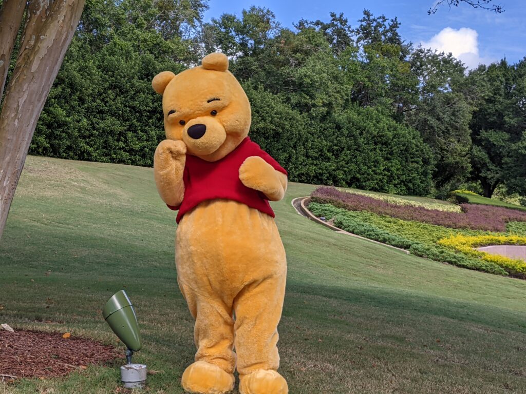 Winnie the Pooh in Epcot