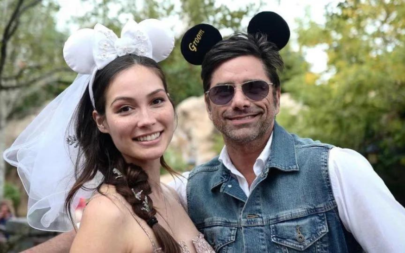 John Stamos and Wife At Disney World