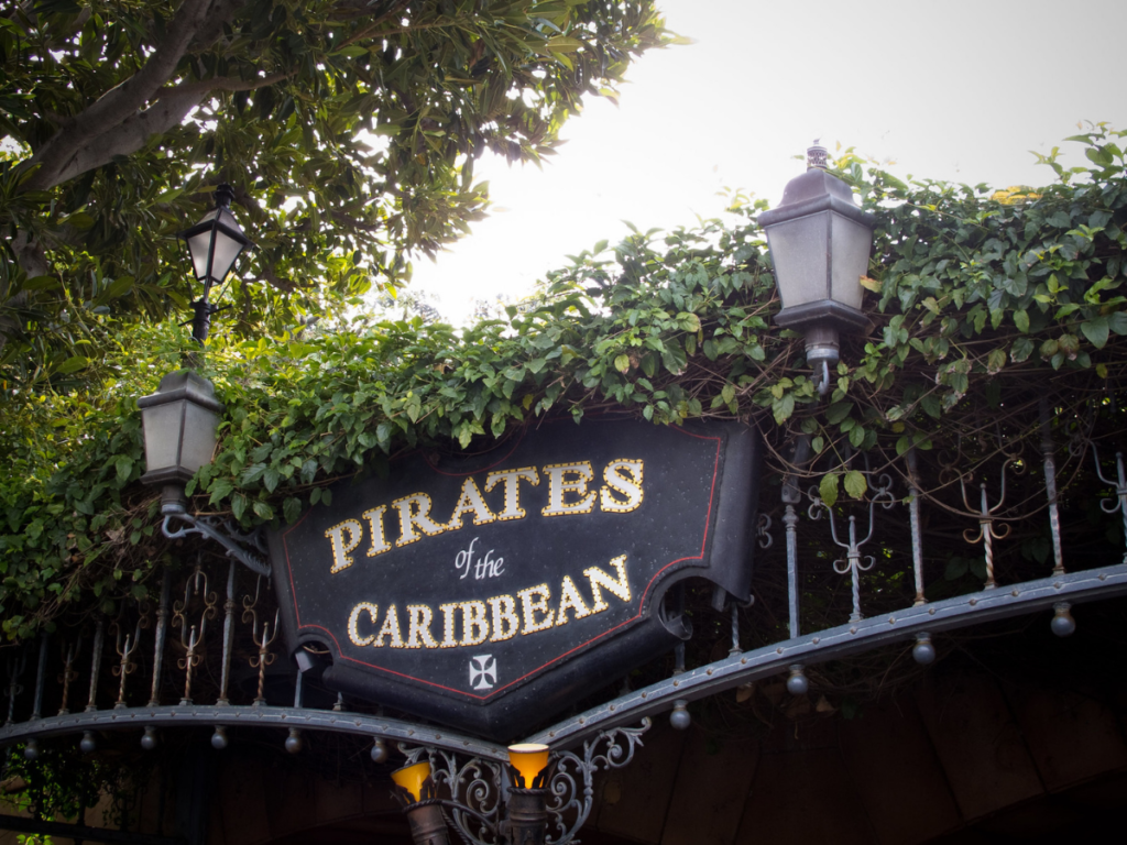 Queue entrance to Pirates of The Caribbean