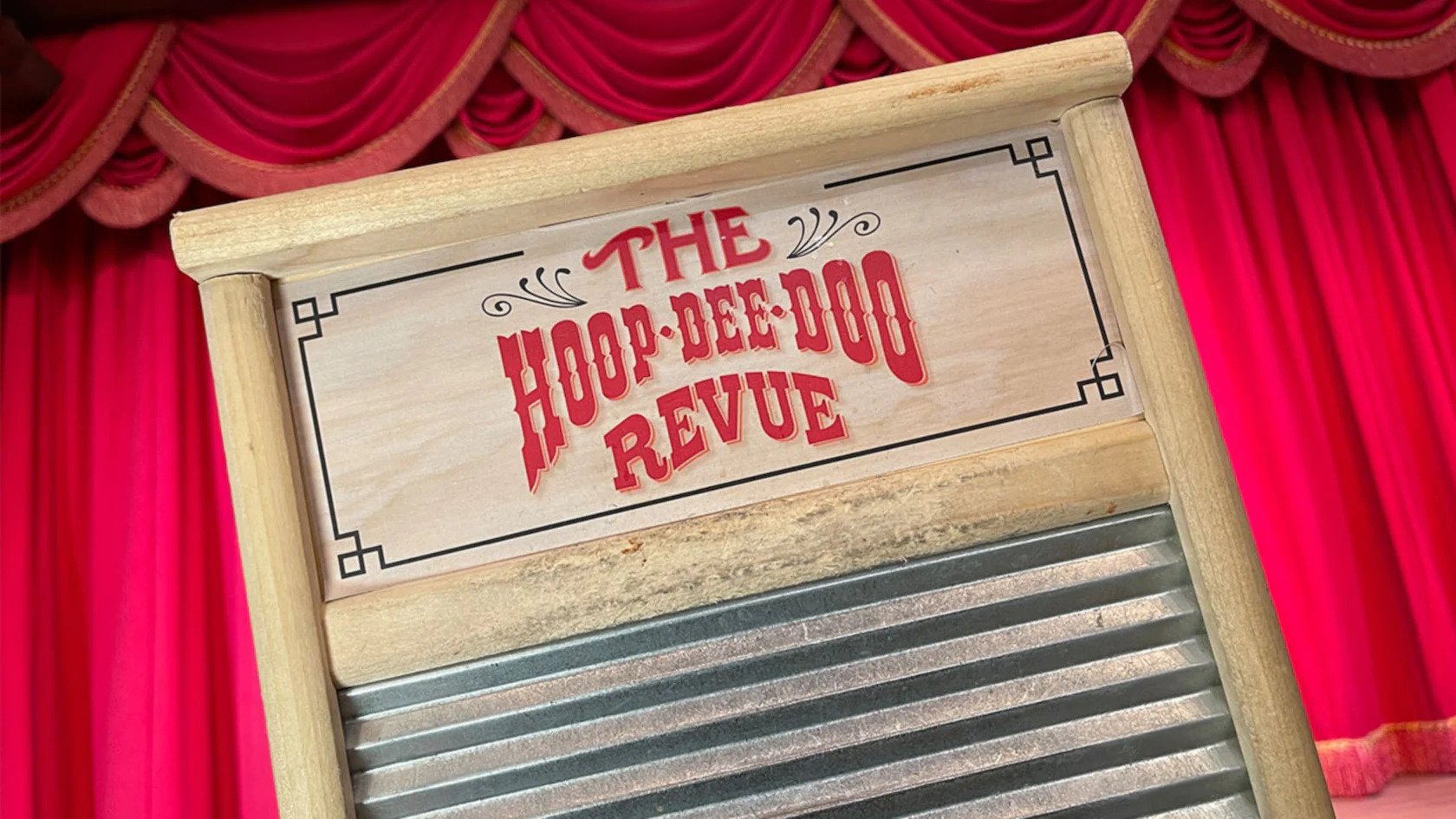Hoop-Dee-Doo Musical Revue Sign