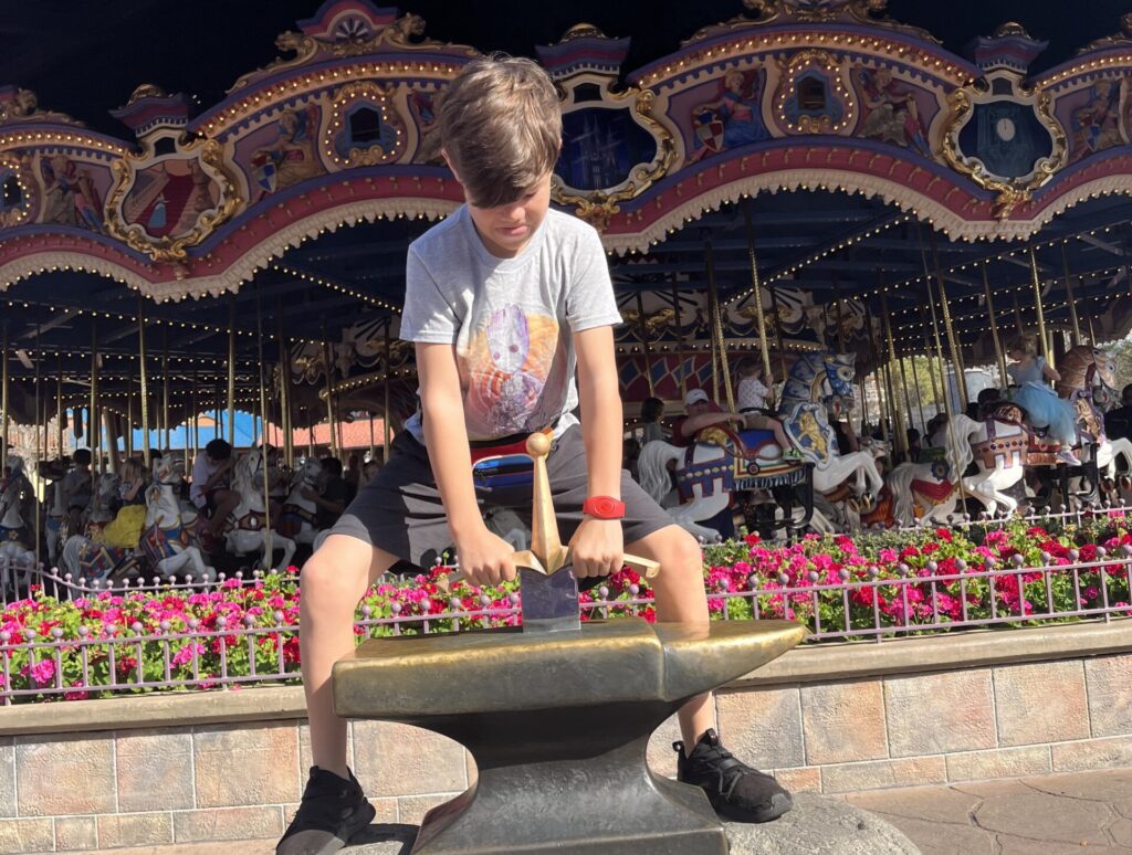 Disney World Sword in the Stone