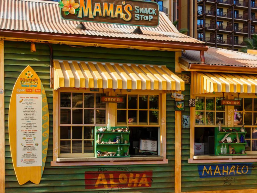 Tienda de bocadillos de mamá Disney's Aulani