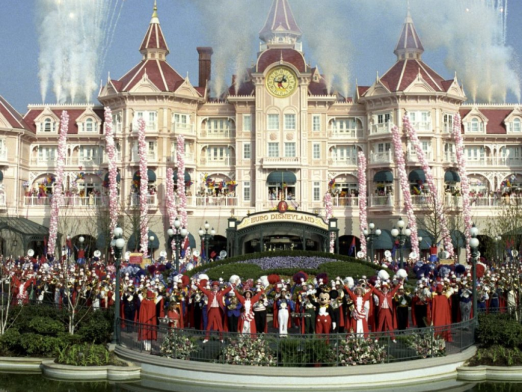 Día de la inauguración de Disneyland París