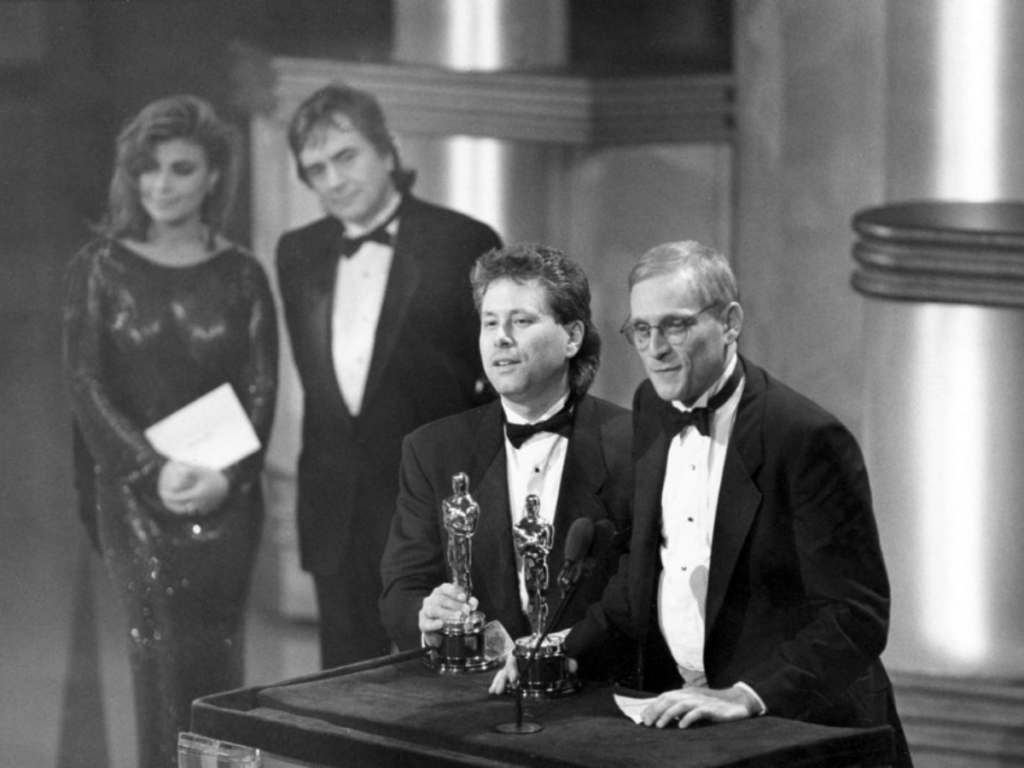 Howard Ashman and Alan Menken Oscars 
