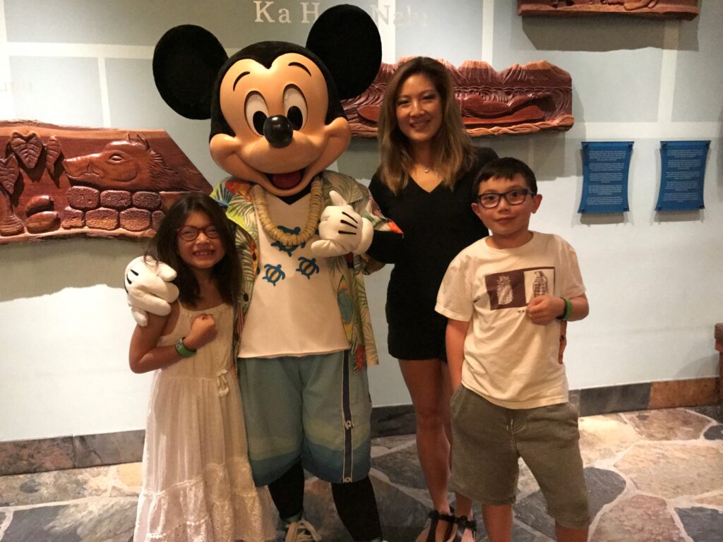 Mickey at Disney's Aulani