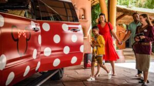 Disney Minnie Van service