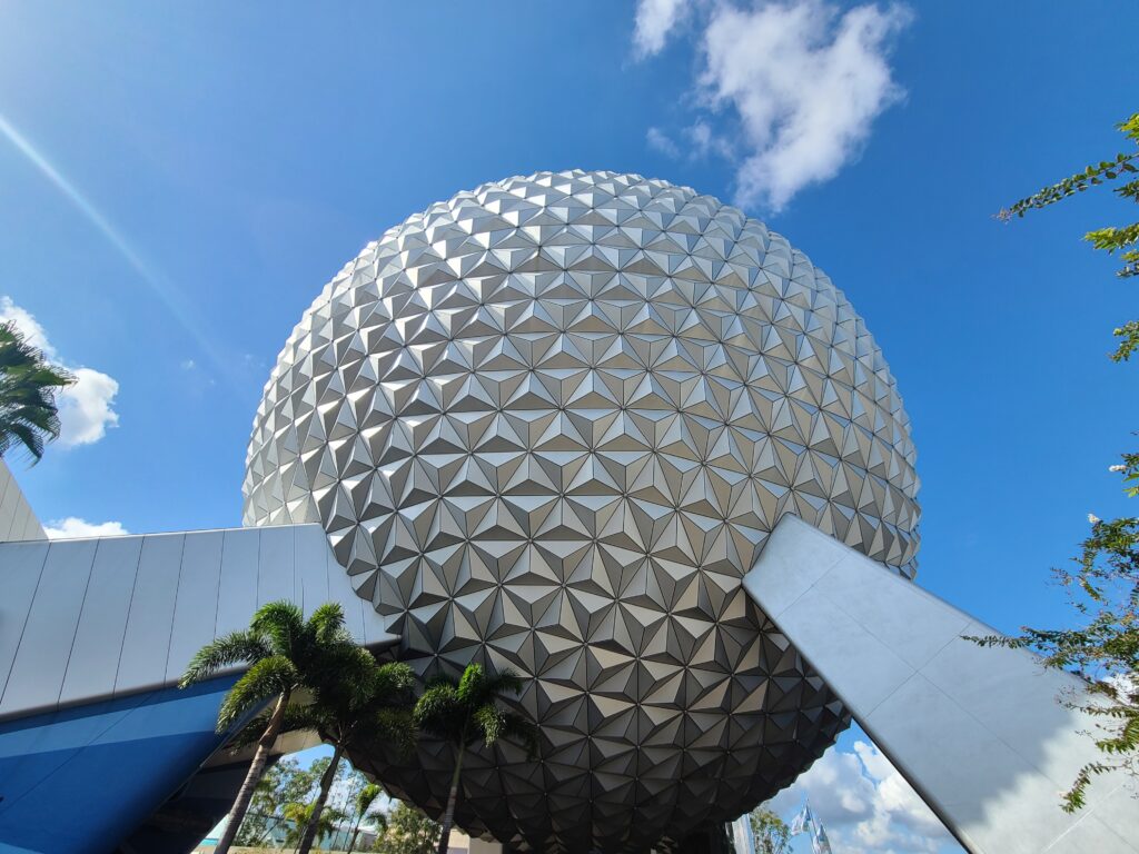 Nave espacial Tierra en Epcot