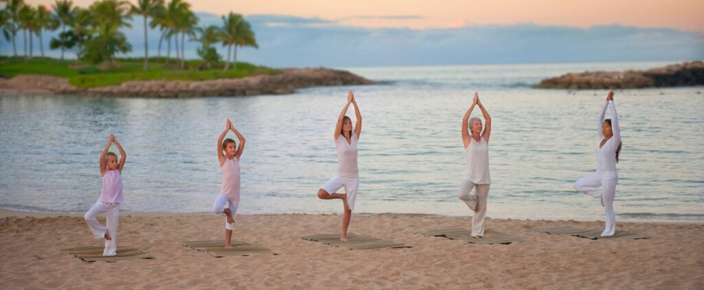 Yoga at Disney's Aulani Resort