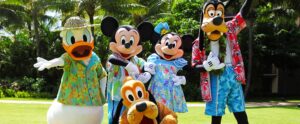 Mickey y sus amigos en Disney's Aulani Resort