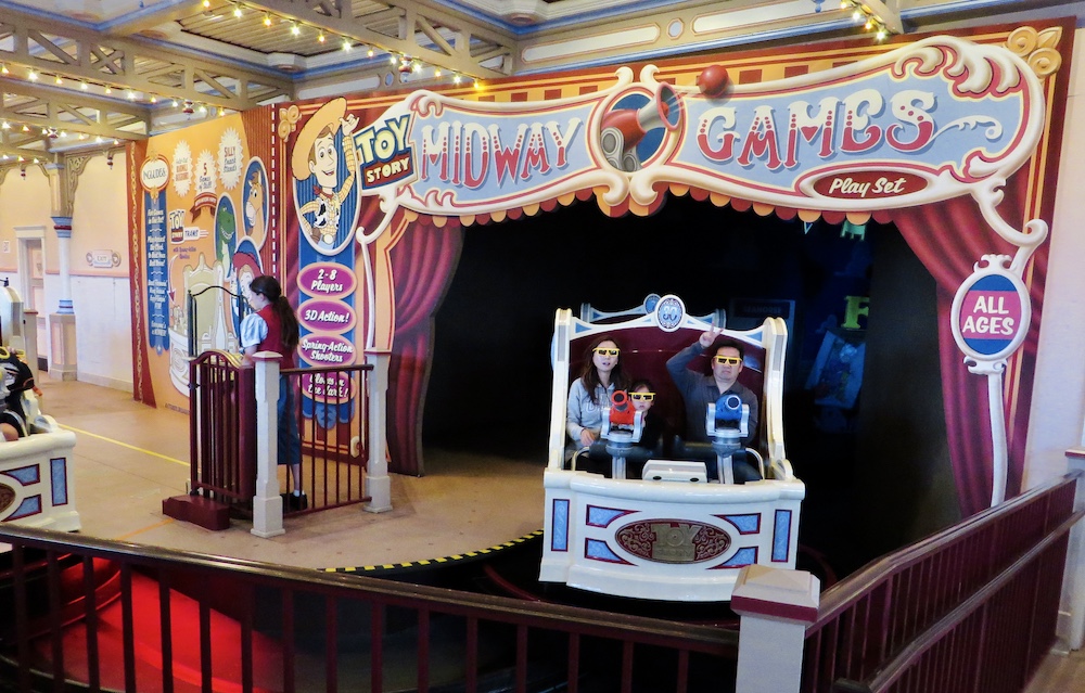 California Adventure Toy Story Midway Mania