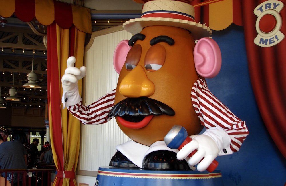 Mr. Potato Head at Disney California Adventure