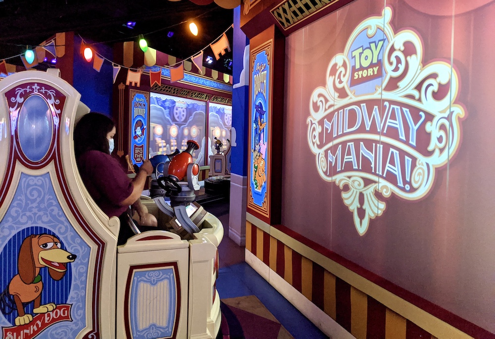 California Adventure Toy Story Midway Mania
