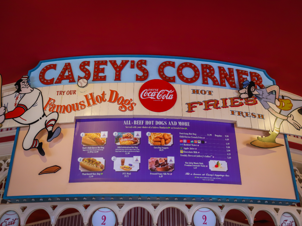 Casey's Corner Disney World 