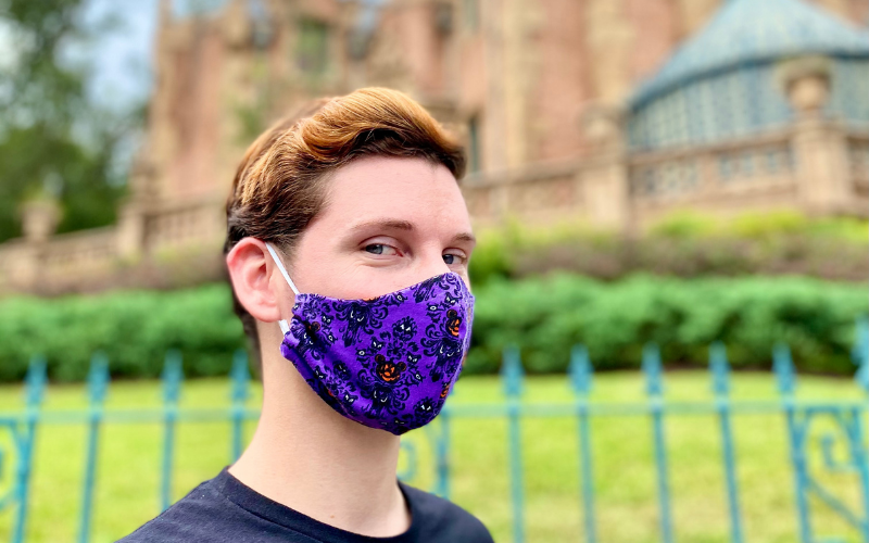 Haunted Mansion Face Mask