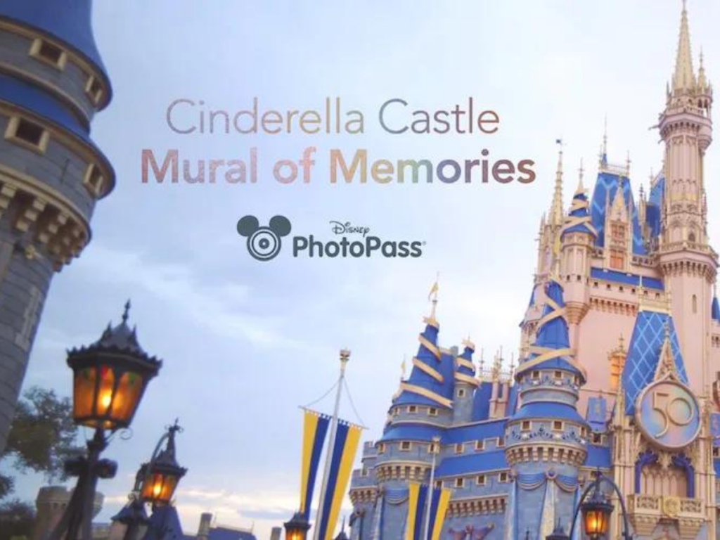 Cinderella Castle Mural of Memories